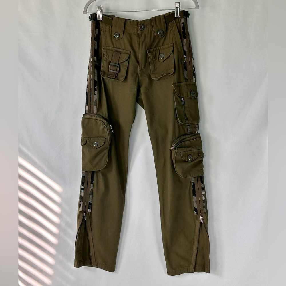 Free Knight Men's Green Cargo Pants Sz 27